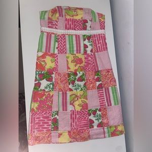 Strapless lily Pulitzer dress
